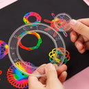 Lærerigt Spirograph tegneværktøj Ultra deluxe kit - Klassikeren er tilbage!