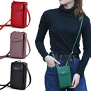 Dame Crossbody Clutch Telefonpung