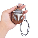 Mini Kalimba 8 tangenter Tommelfingerklaver