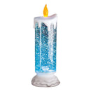 Farveskiftende LED Vandlys med Glitter