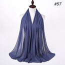 Chiffon Hijab Pandebånd