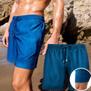 Badeshorts med indbygget kompressionsforing