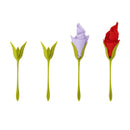 Blomstret servietholder