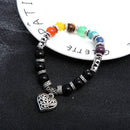 7 Chakra Sten Armbånd