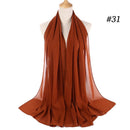 Chiffon Hijab Pandebånd