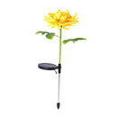 Krysantemum LED Solcellelampe