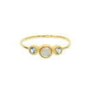 Månesten Perle Ring