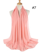 Chiffon Hijab Pandebånd