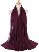 Chiffon Hijab Pandebånd