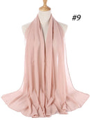 Chiffon Hijab Pandebånd