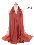 Chiffon Hijab Pandebånd