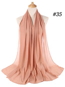 Chiffon Hijab Pandebånd