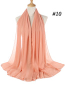 Chiffon Hijab Pandebånd