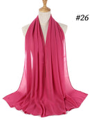 Chiffon Hijab Pandebånd