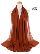 Chiffon Hijab Pandebånd