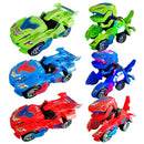 Transformerende Dinosaur LED Bil