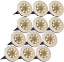 LED Solcelle Skivelys