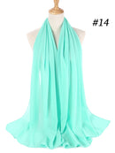Chiffon Hijab Pandebånd