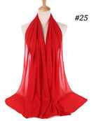 Chiffon Hijab Pandebånd