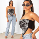 Tube Crop Bandana Toppe