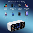 8-ports USB-ladestation