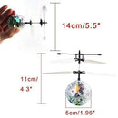 RC flyvende LED-bold Helikopterdrone