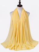 Chiffon Hijab Pandebånd