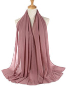 Chiffon Hijab Pandebånd