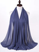 Chiffon Hijab Pandebånd