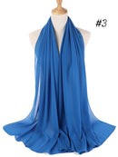 Chiffon Hijab Pandebånd