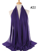 Chiffon Hijab Pandebånd