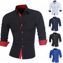 Mænd Slim Fit Lange Ærmer