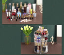 Roterende makeup-organizer