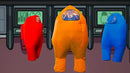 Oppusteligt astronautrumkostume