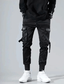 Multi-Pockets Hip Hop Cargo Bukser