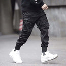 Multi-Pockets Hip Hop Cargo Bukser