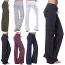 Bootcut cargobukser til kvinder