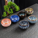 Tekop af keramisk porcelæn