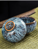 Tekop af keramisk porcelæn
