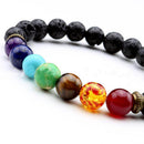 7 Chakra Diffuser Armbånd