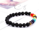 7 Chakra Diffuser Armbånd