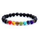 7 Chakra Diffuser Armbånd