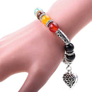 7 Chakra Sten Armbånd