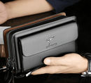 Ægte læder herre clutch