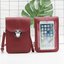 Crossbody Touchscreen Telefonpung