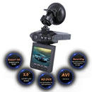 Bredvinkel roterende dashcam