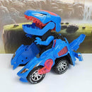 Transformerende Dinosaur LED Bil