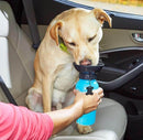 Transportabel klemme vandflaske til hunde