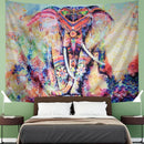 Farverig Elefant Mandala