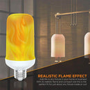 LED-pære med flammeeffekt